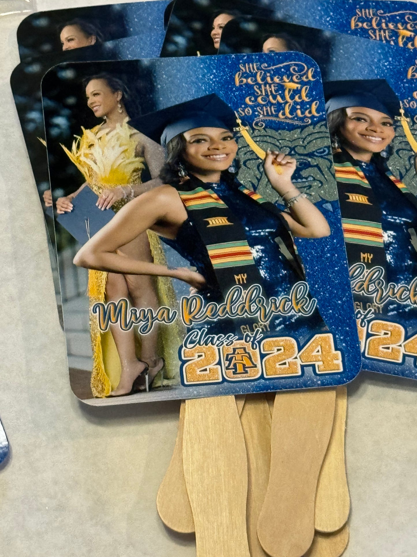 Graduation Fans or Pins