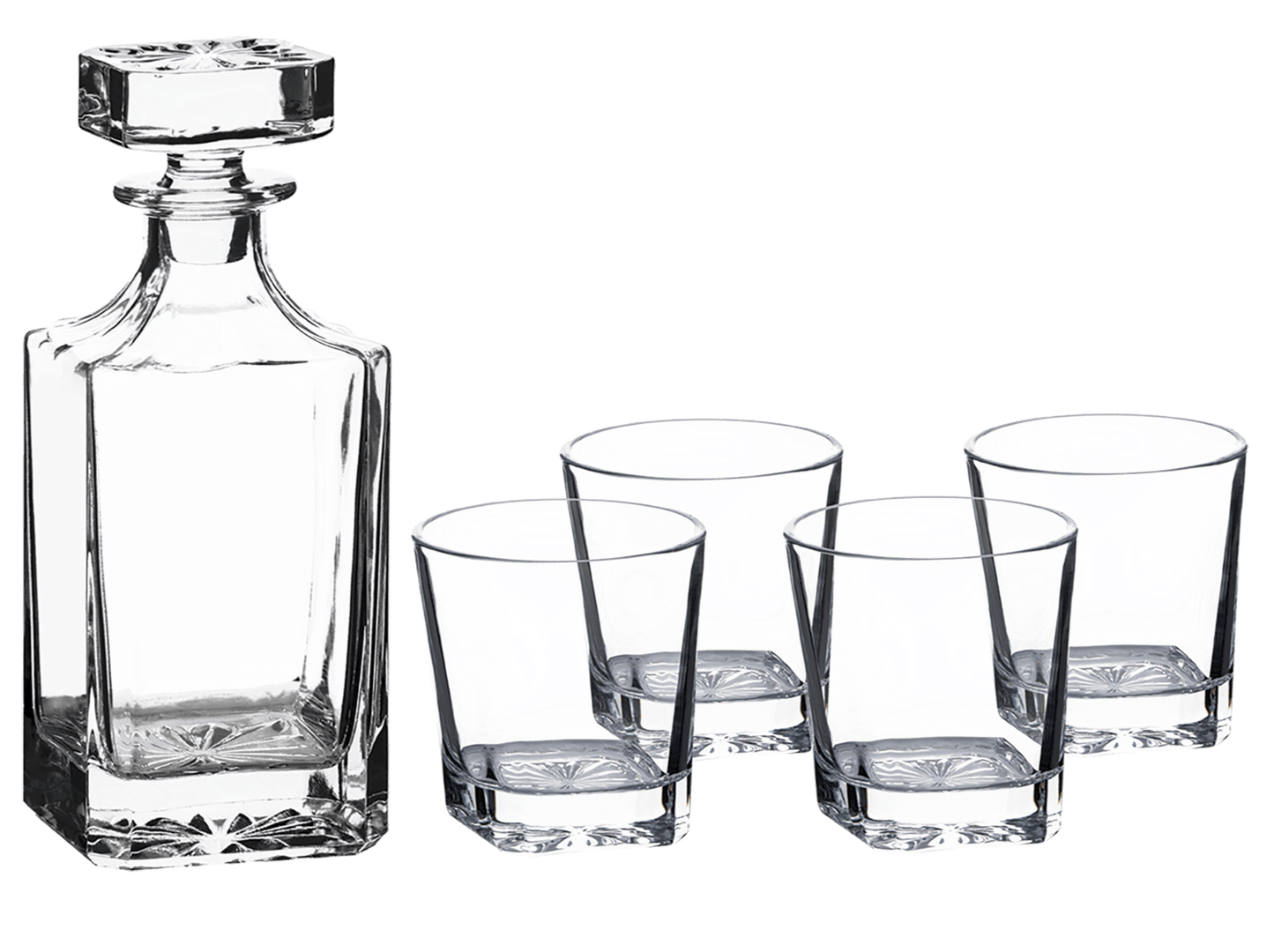 Decanter Set Square