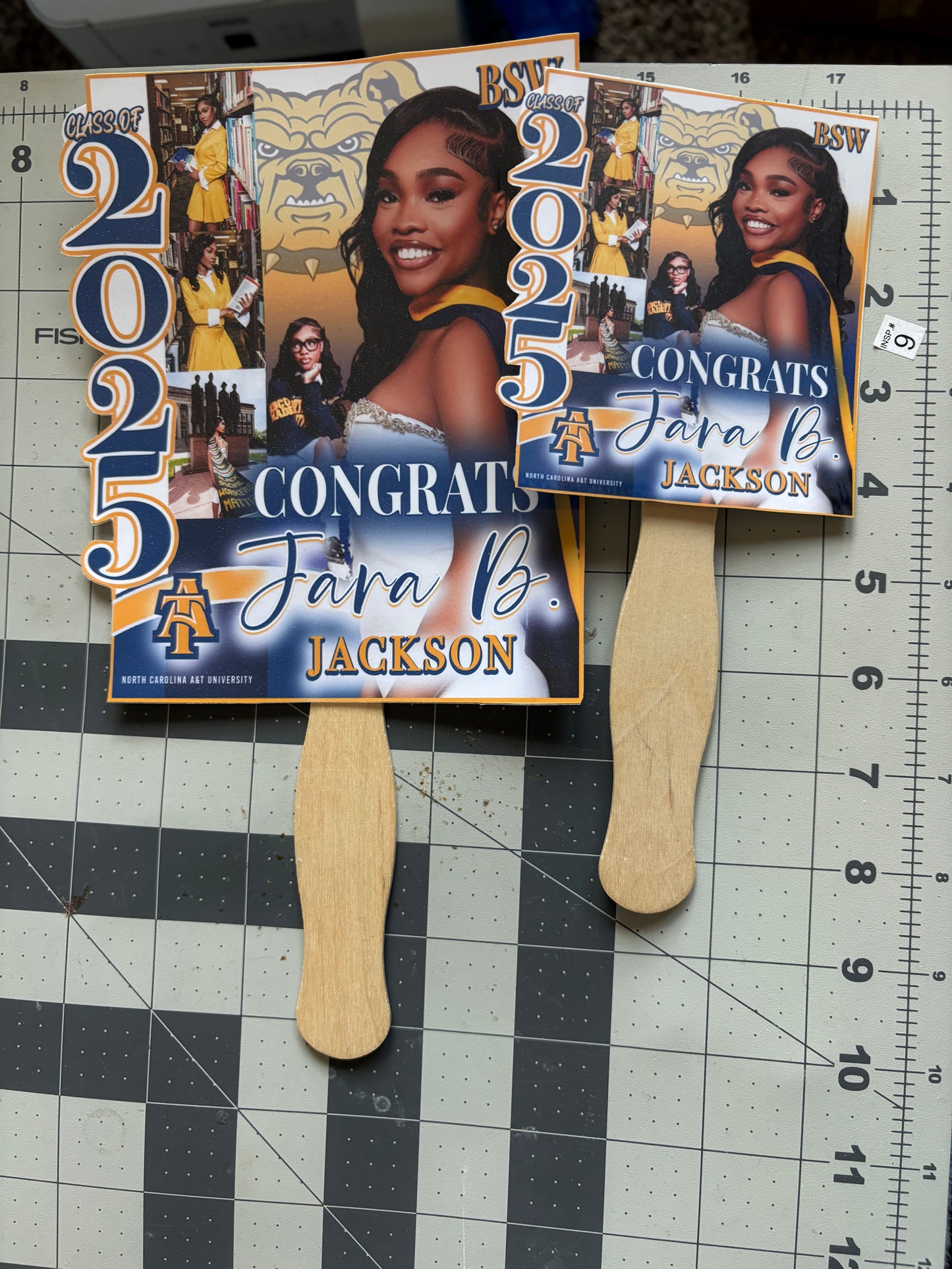 Graduation Fans or Pins