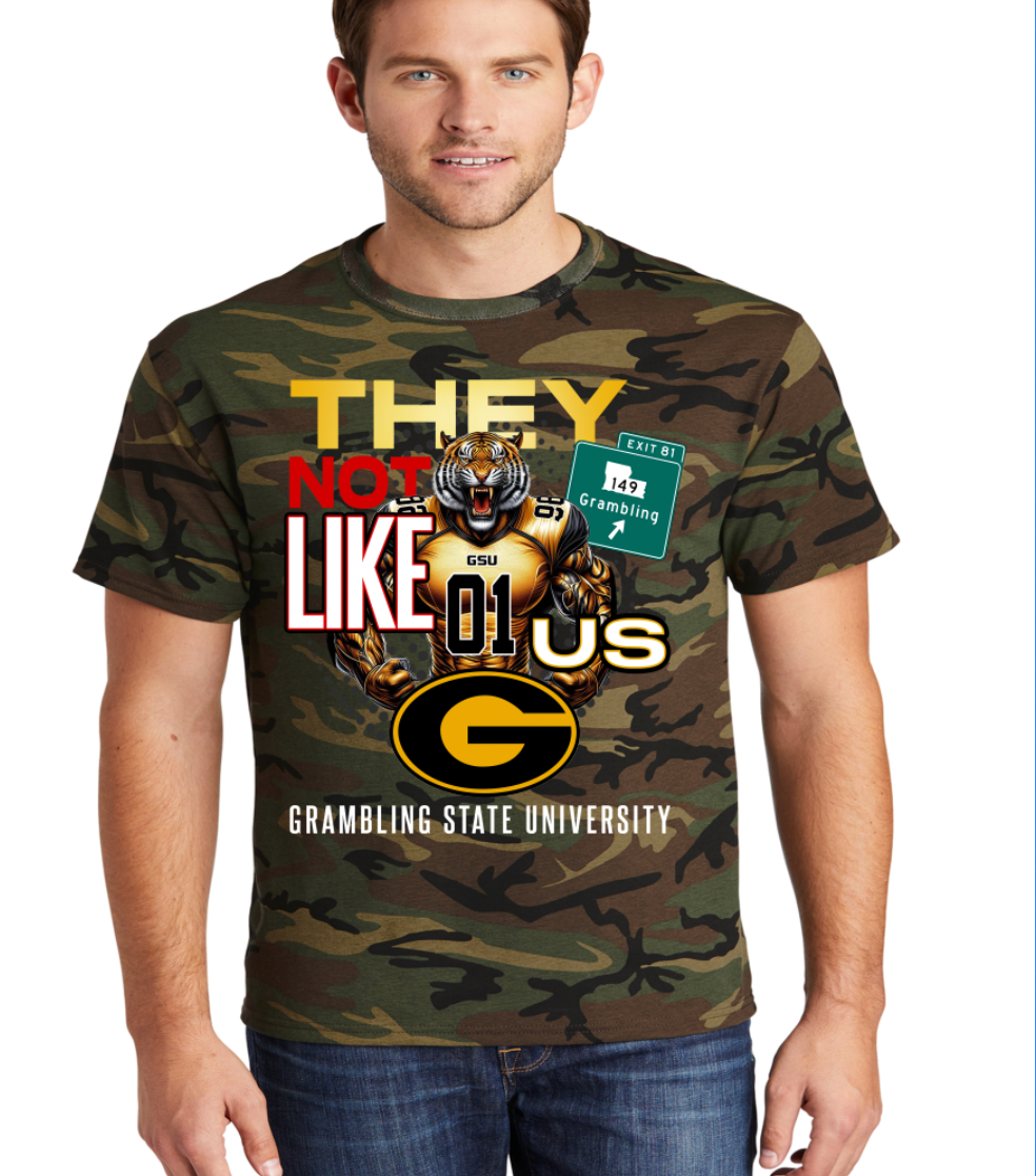 They Not Like US Grambling T-Shirt