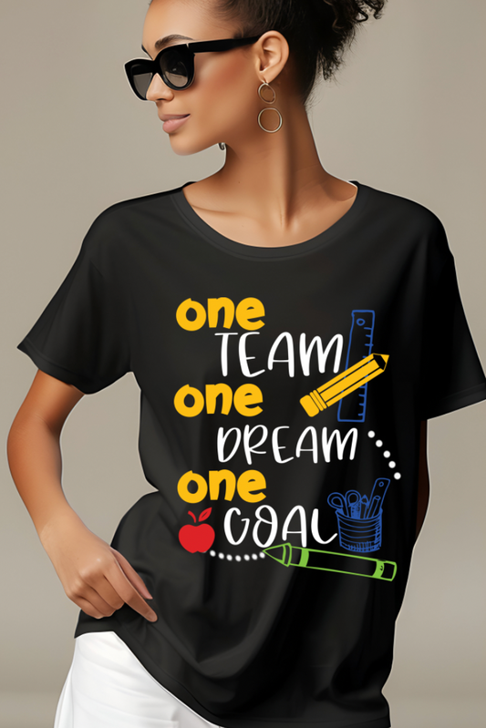 One Team One Dream One Goal T-Shirt