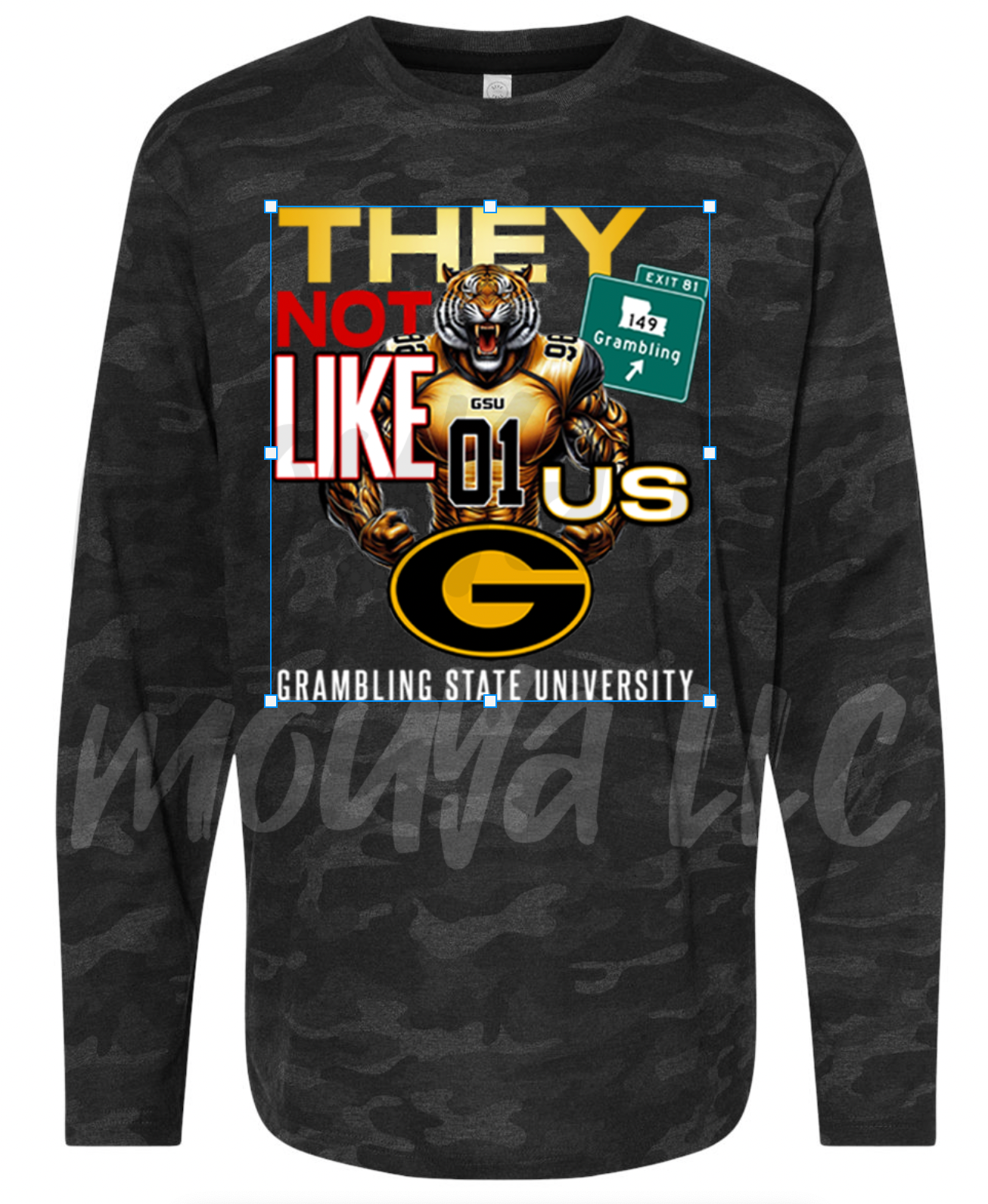 They Not Like US Grambling Long Sleeve T-Shirt